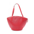 Louis Vuitton Castilian Red Red Color Epi Leather Shoulder Bag (Pre-Owned)