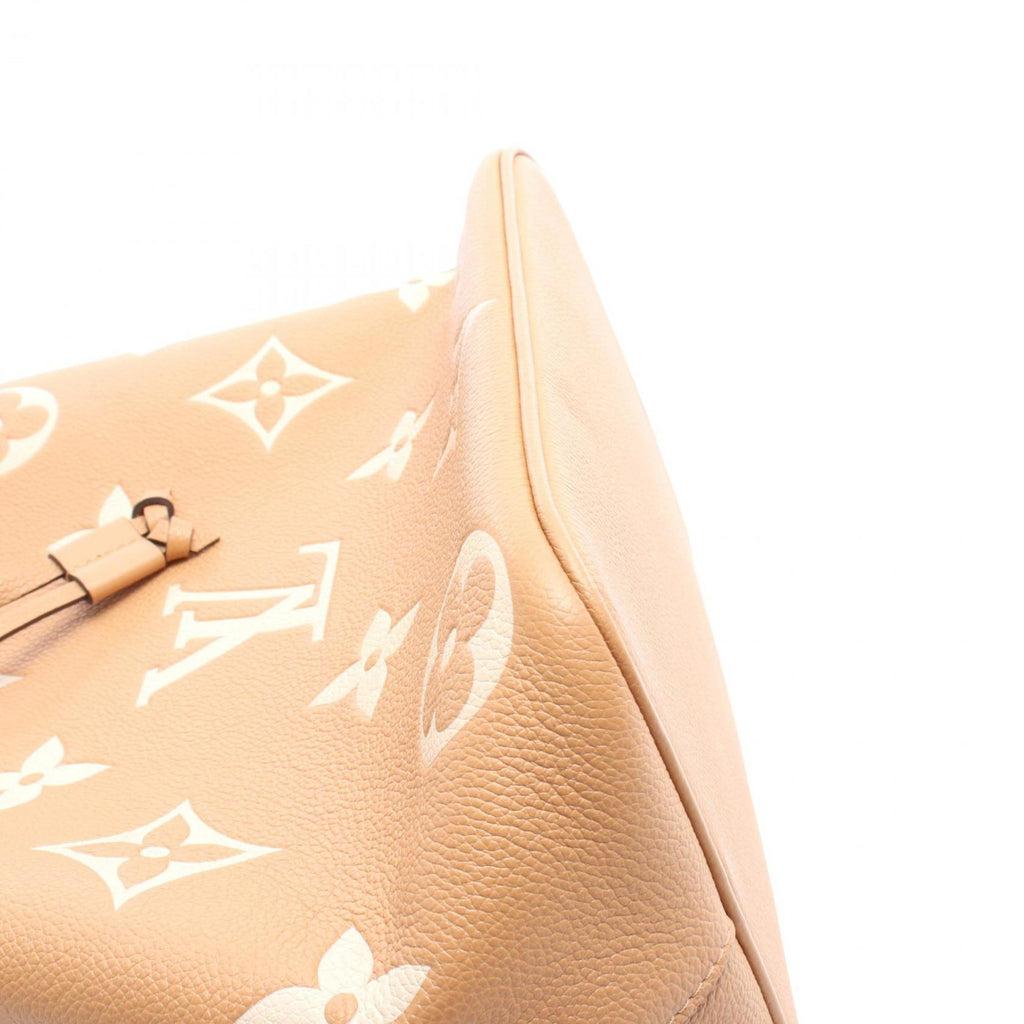 Louis Vuitton Brown Ivory Monogram Empreinte Shoulder Bag (Pre-Owned)