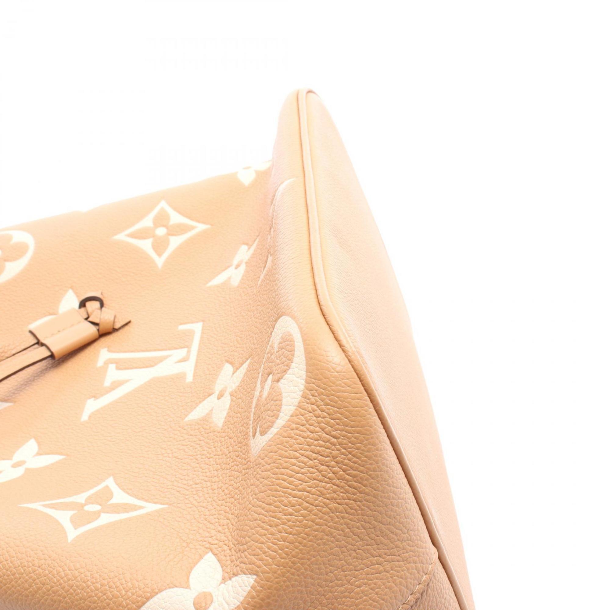 Louis Vuitton Brown Ivory Monogram Empreinte Shoulder Bag (Pre-Owned)