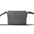 Louis Vuitton Gray Leather Shoulder Bag (Pre-Owned)