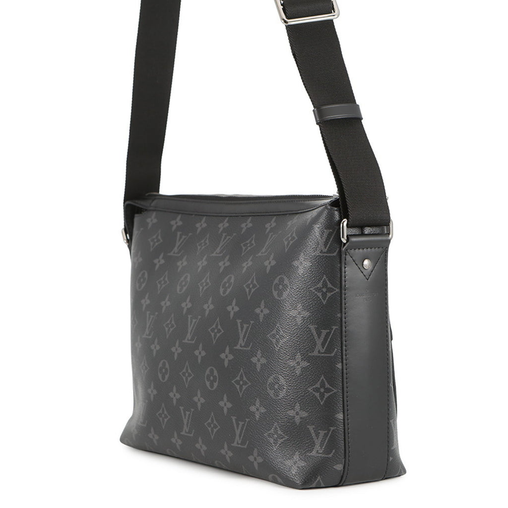 Louis Vuitton Monogram Eclipse Black Noir Monogram Eclipse Shoulder Bag (Pre-Owned)