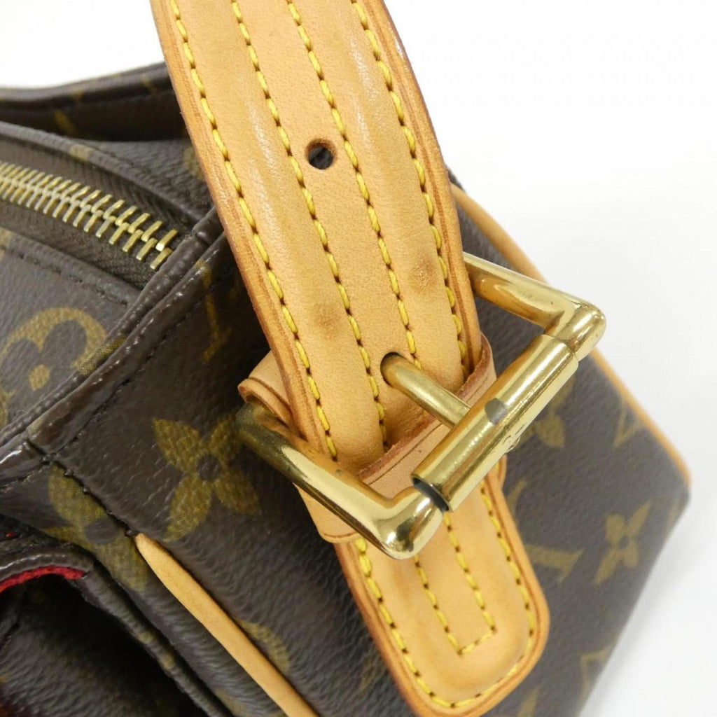 Louis Vuitton Brown Coated Canvas Shoulder Bag (Pre-Owned)