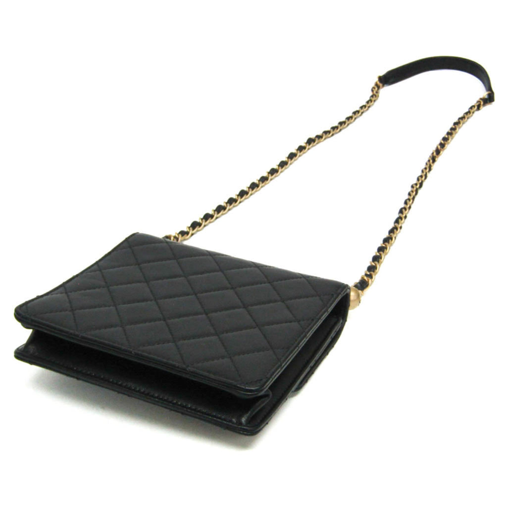 Chic Pearls Flap Bag Quilted Lambskin Mini