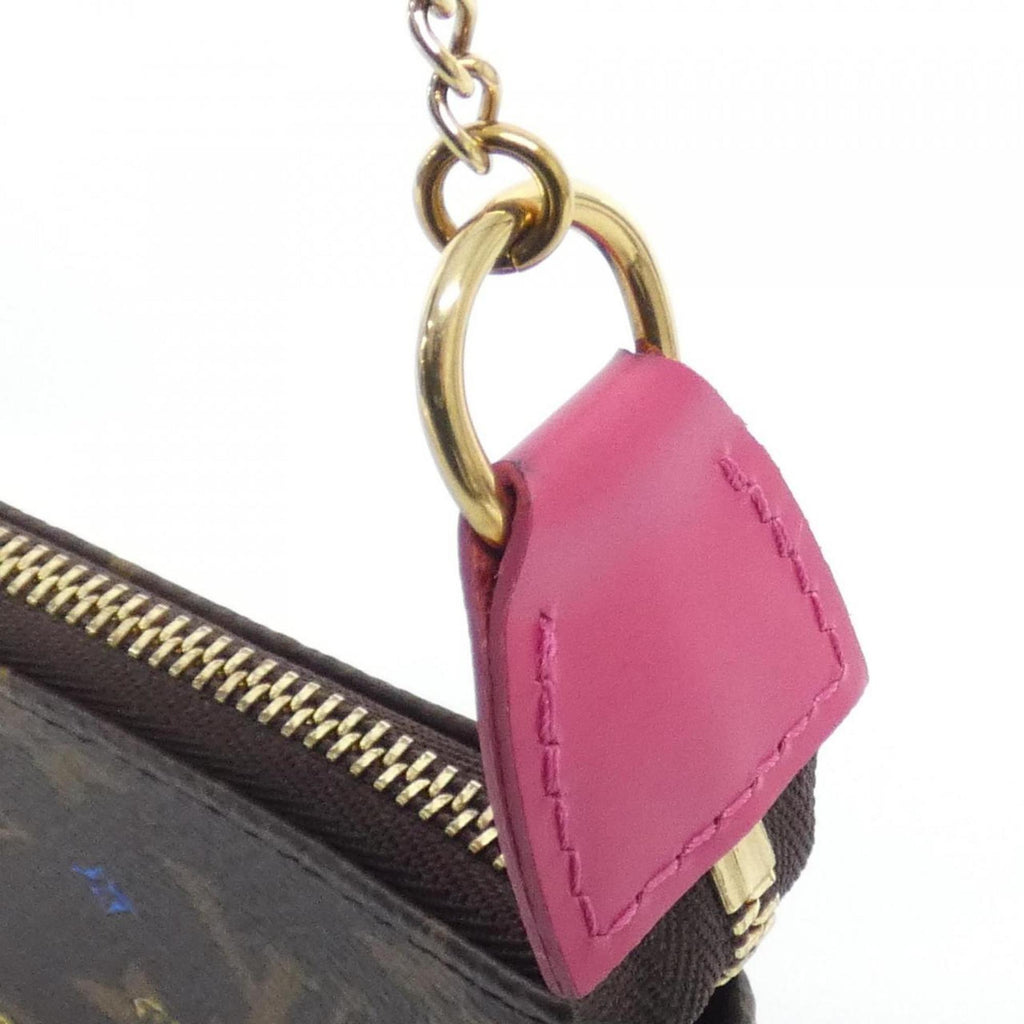 Louis Vuitton Marron Coated Canvas Pochette Pouch (Pre-Owned)