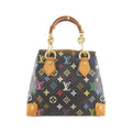 Louis Vuitton Black Multi-Color Coated Canvas Handbag (Pre-Owned)