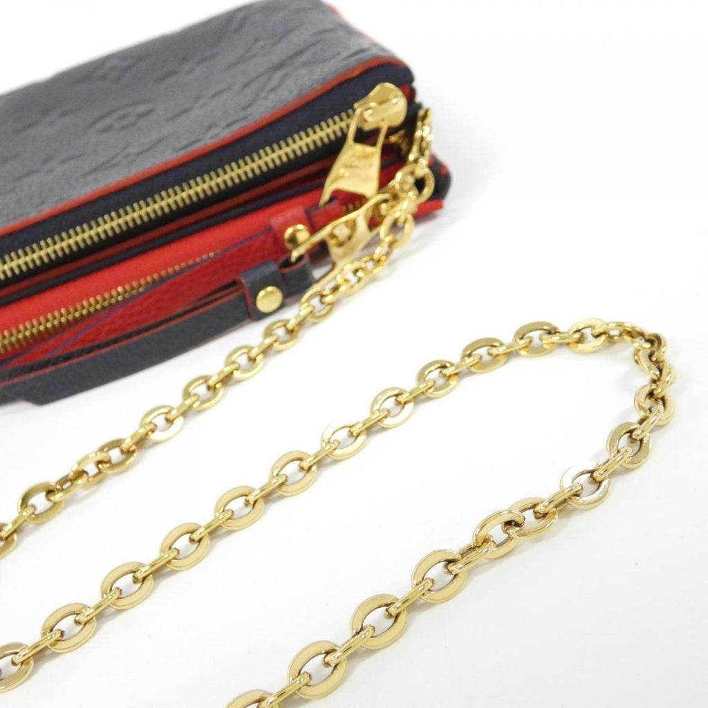 Louis Vuitton Monogram Empreinte Marine Rouge Leather Pochette Shoulder Bag (Pre-Owned)