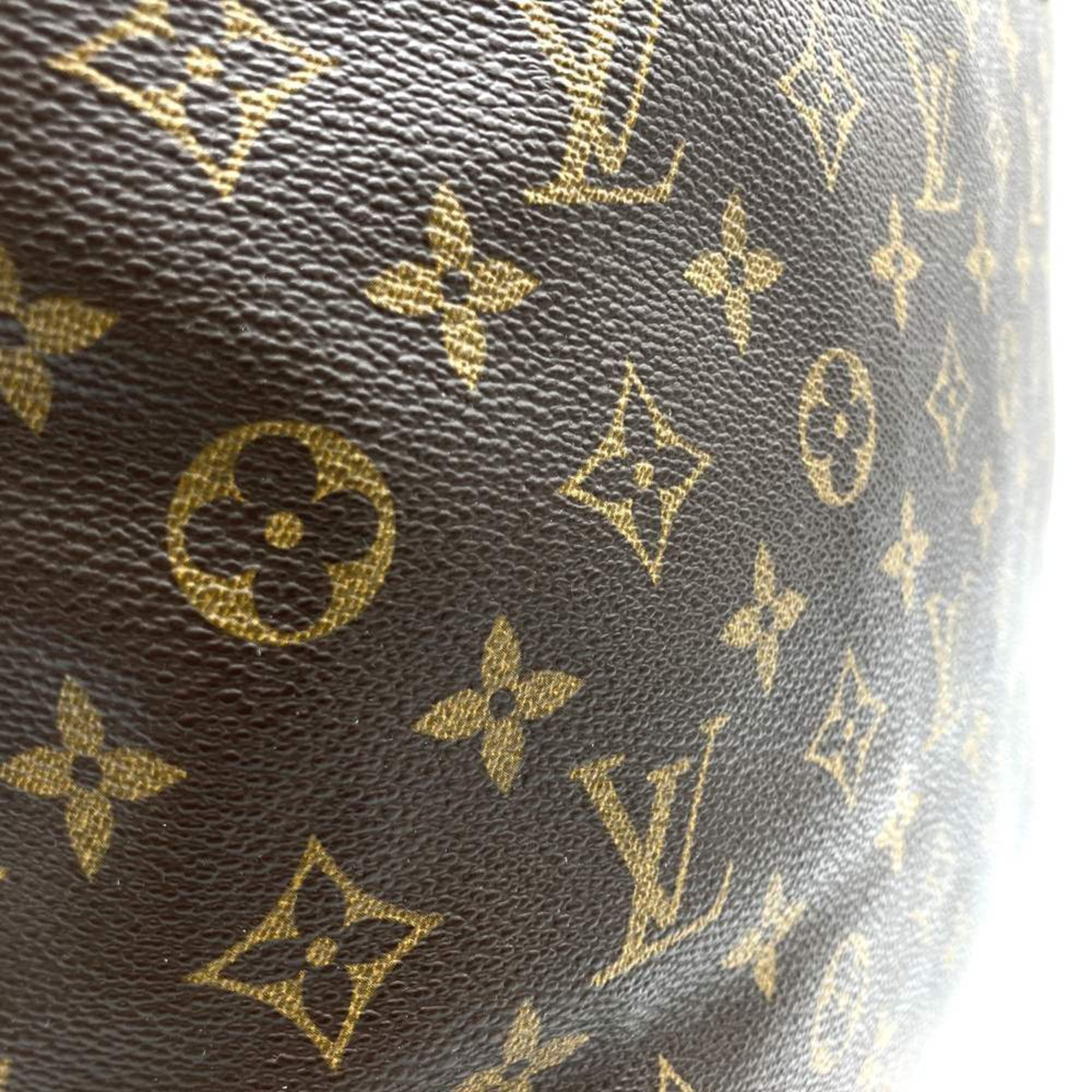 Louis Vuitton Brown Monogram Canvas Tote Bag (Pre-Owned)