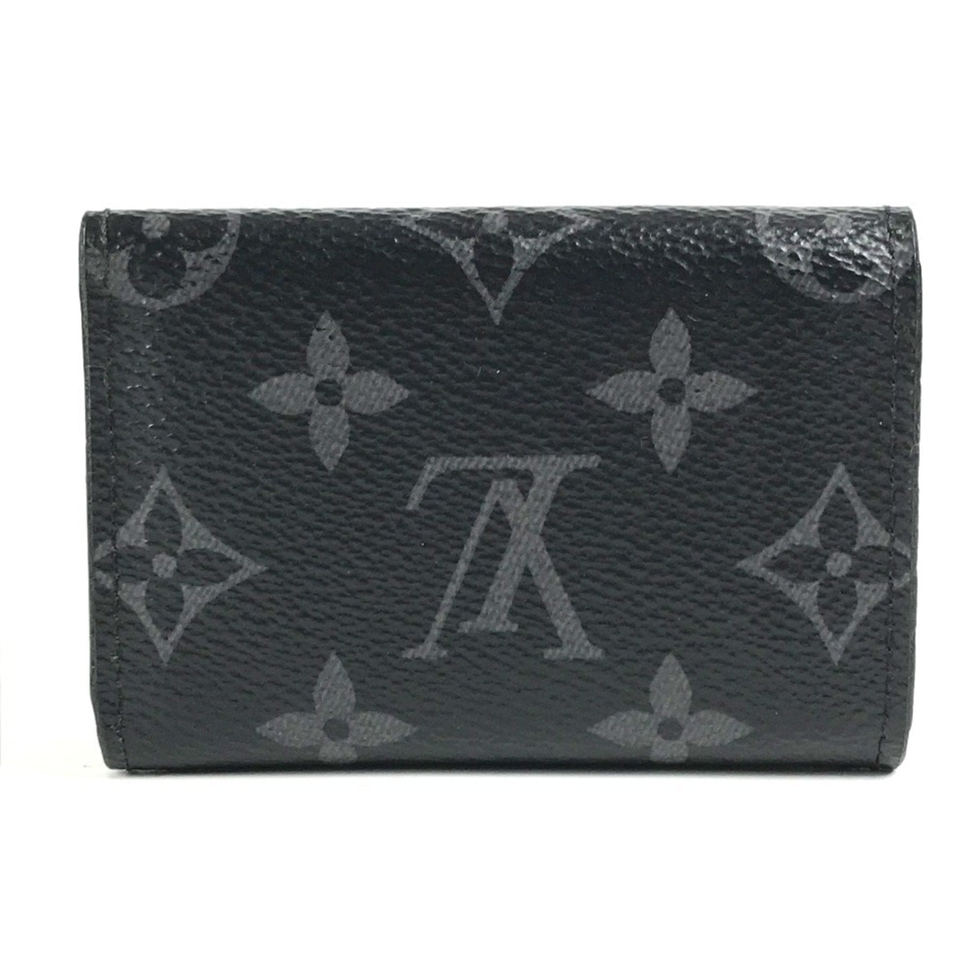 Louis Vuitton Monogram Eclipse Black Monogram Eclipse Wallet (Tri-Fold) (Pre-Owned)