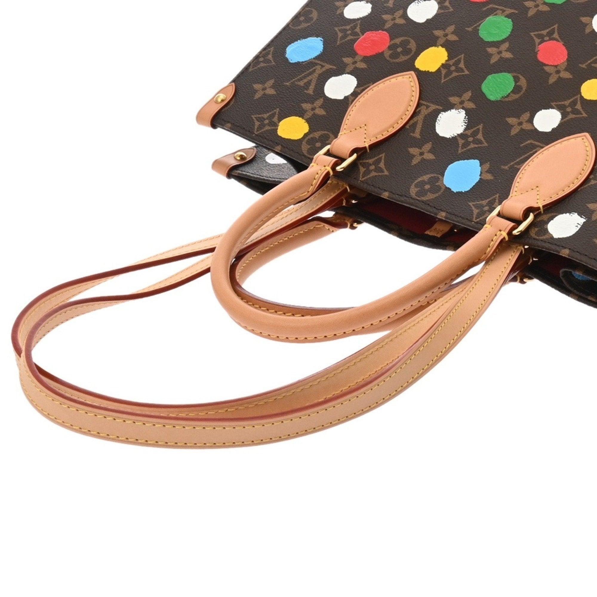 Louis Vuitton Brown Multi-Color Monogram Canvas Handbag (Pre-Owned)