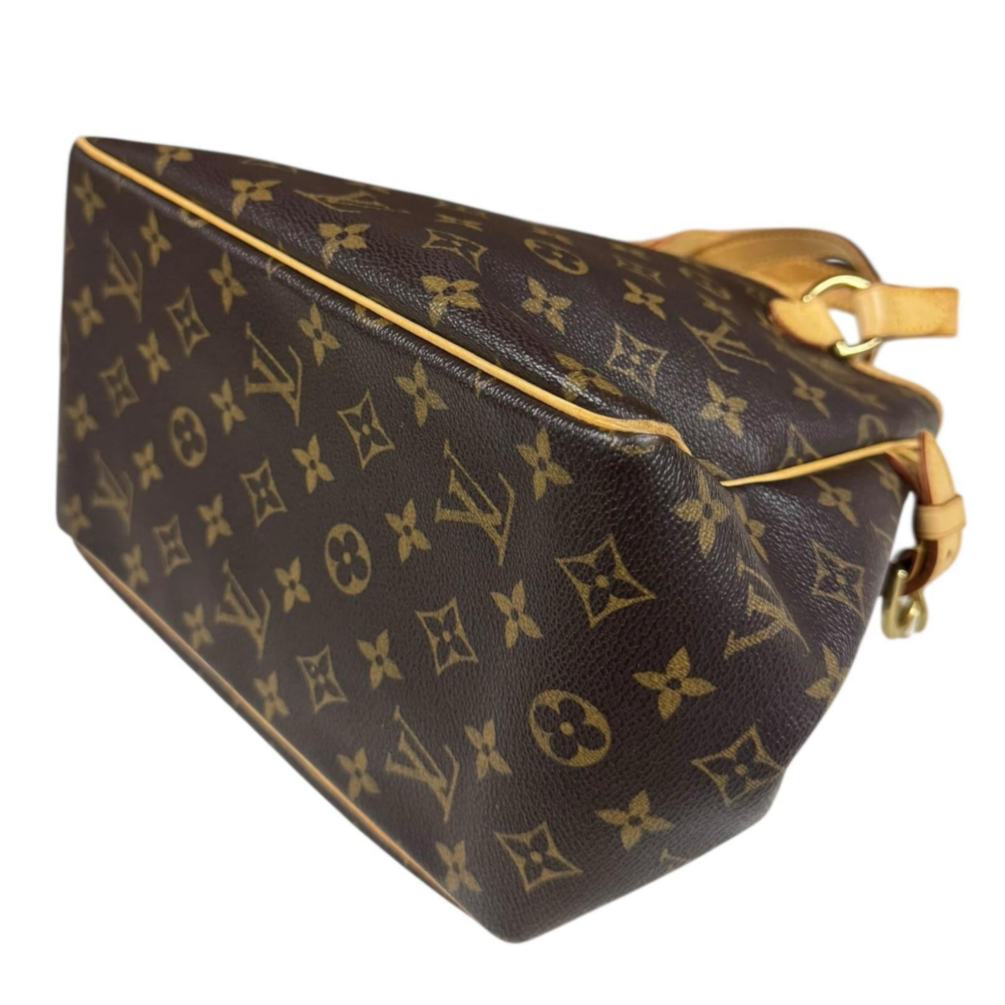 Louis Vuitton Brown Monogram Handbag (Pre-Owned)