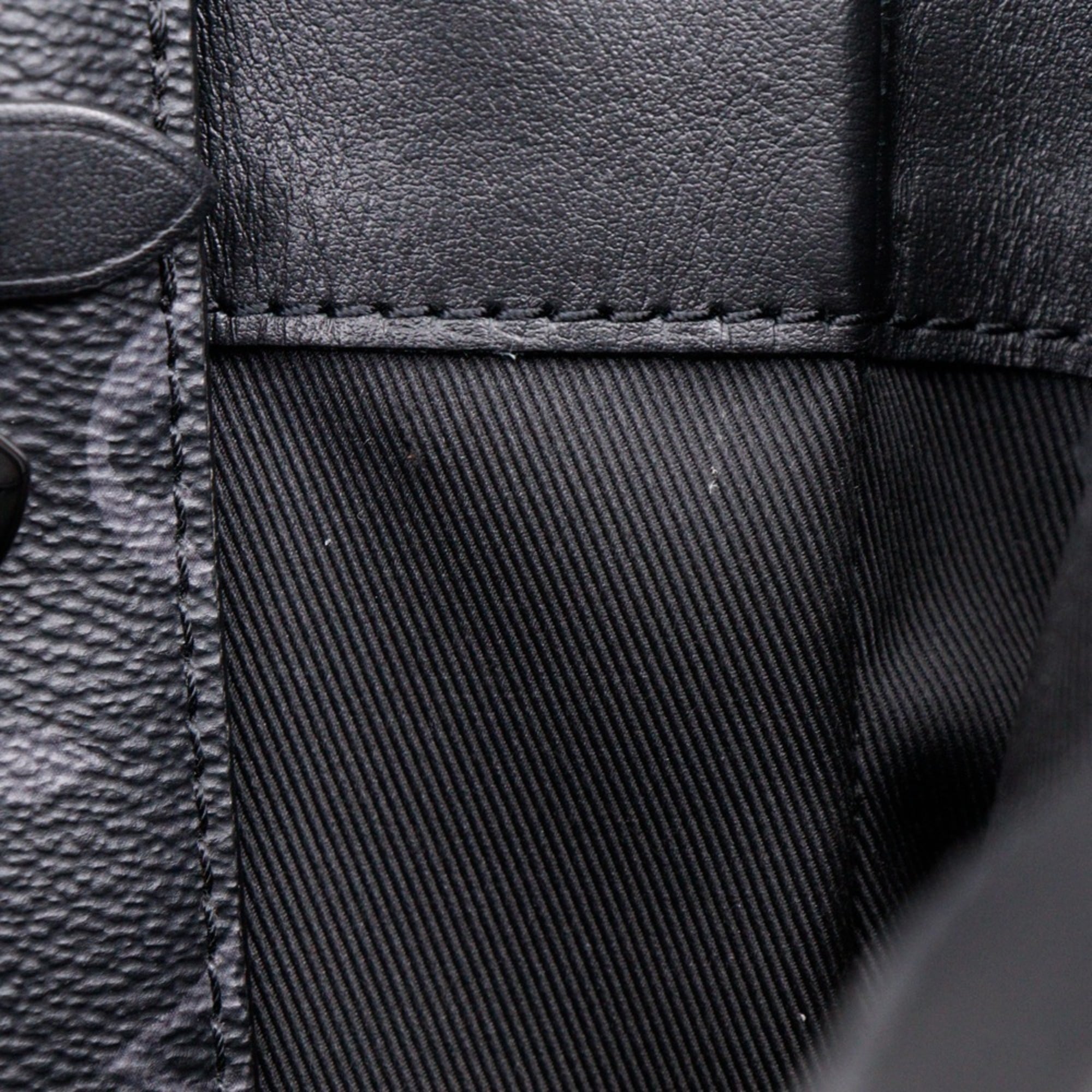 Louis Vuitton Black Monogram Eclipse Handbag (Pre-Owned)