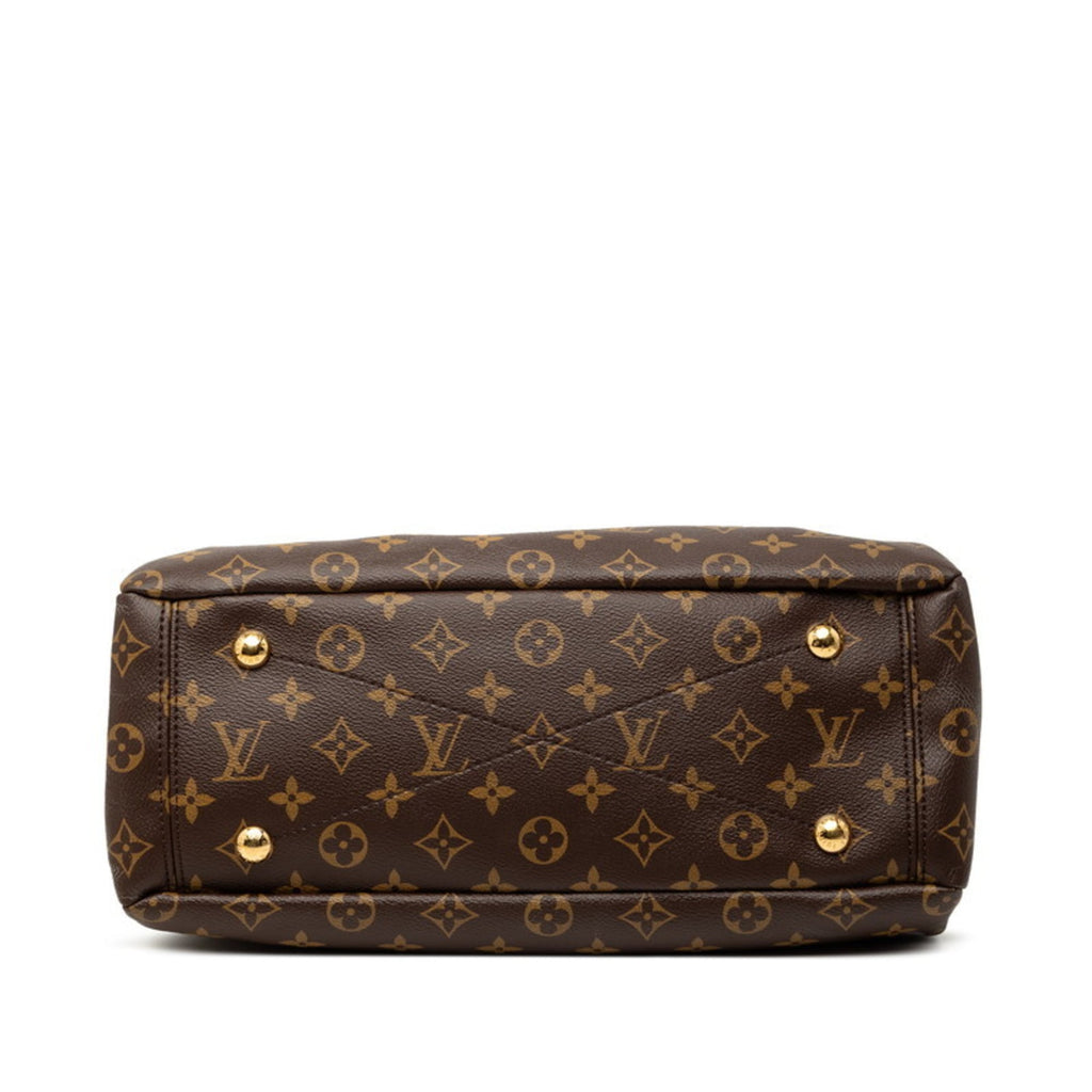 Louis Vuitton Black Brown Monogram Monogram Handbag Shoulder Bag (Pre-Owned)