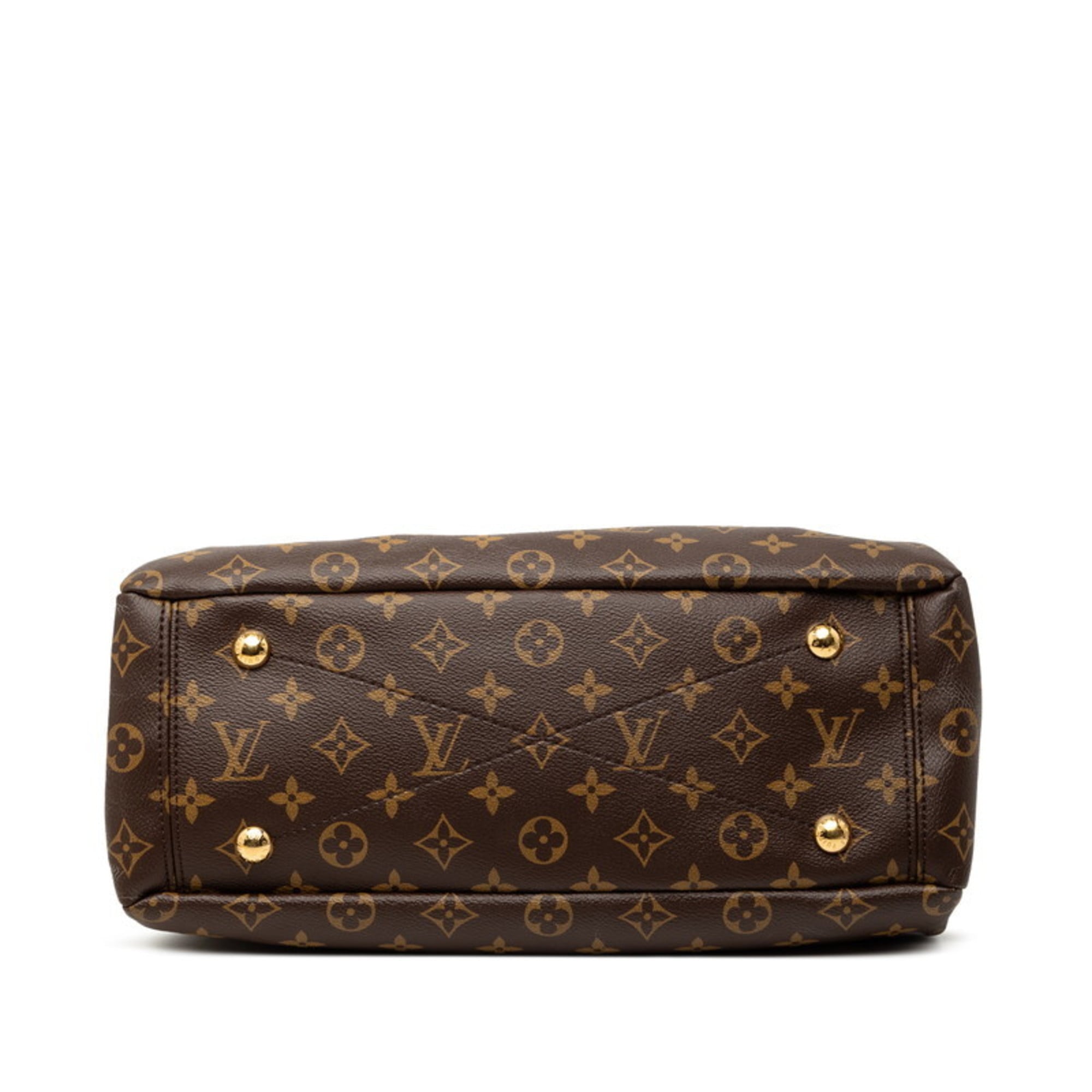 Louis Vuitton Black Brown Monogram Monogram Handbag Shoulder Bag (Pre-Owned)