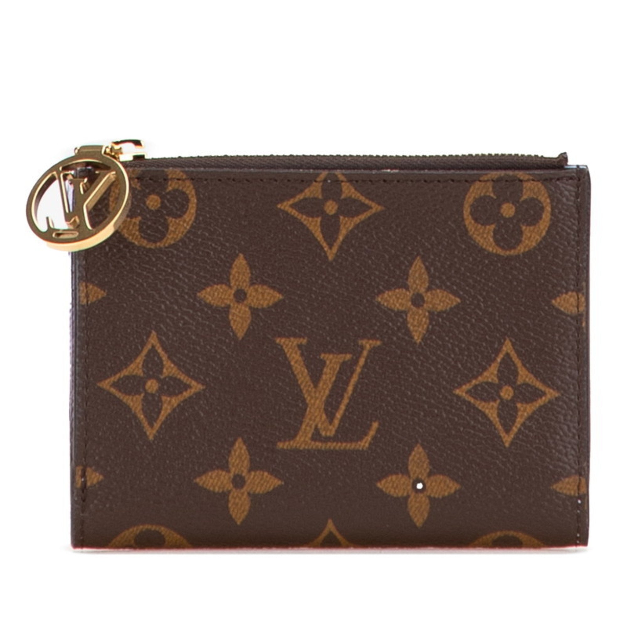 Louis Vuitton Monogram Brown Pvc Leather Wallet (Bi-Fold) (Pre-Owned)