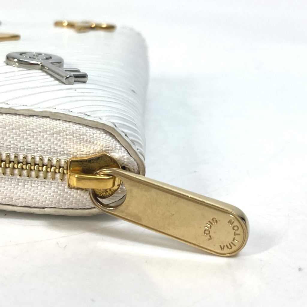 Louis Vuitton Epi Blanc White Epi Leather Coin Purse/Coin Case (Pre-Owned)