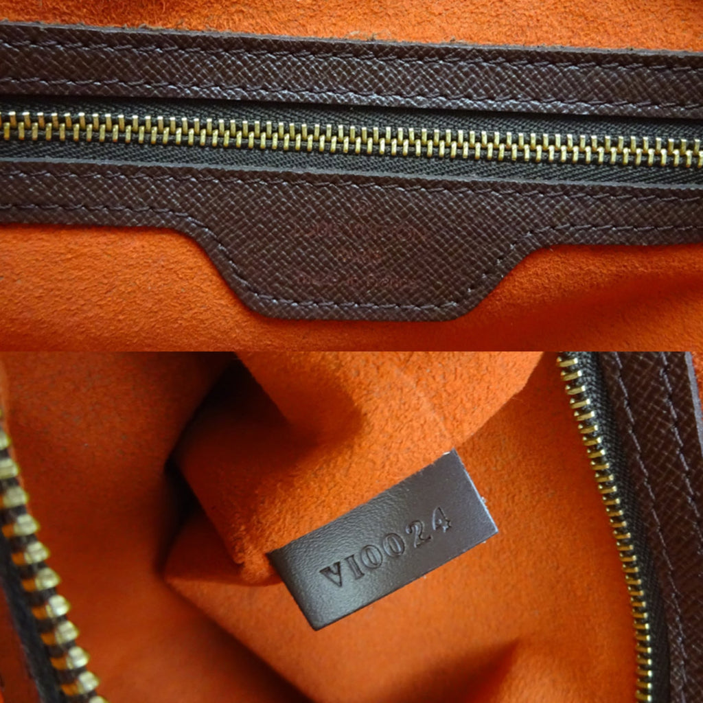 Louis Vuitton Brown Ebene Damier Canvas Handbag (Pre-Owned)