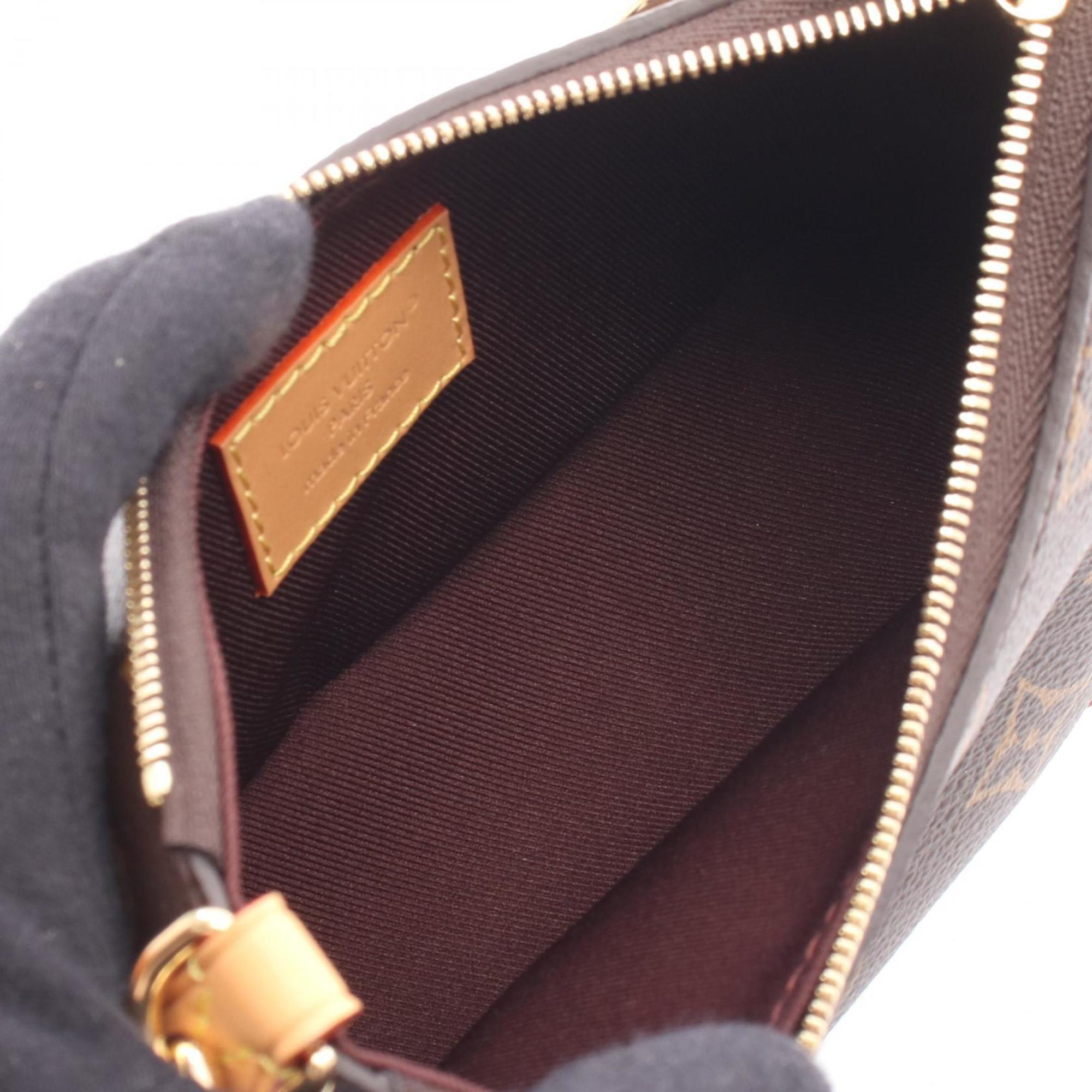Louis Vuitton Brown Coated Canvas Monogram Pvc Leather Handbag (Pre-Owned)