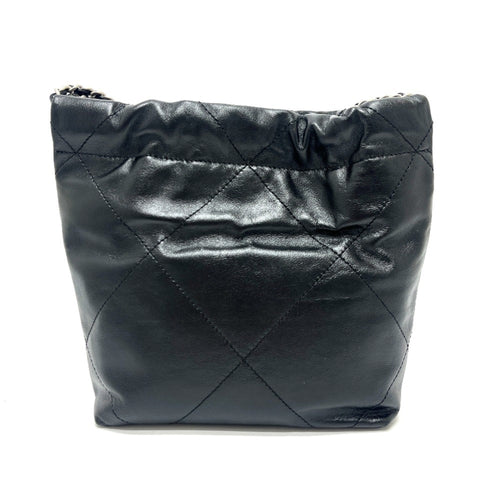 22 Chain Hobo Quilted Calfskin Mini