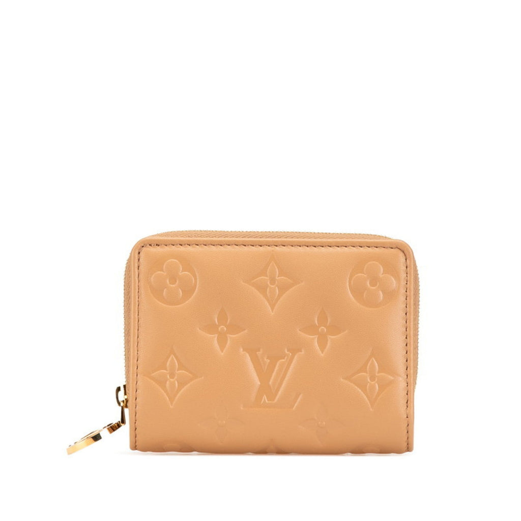 Louis Vuitton Brown Camel Leather Wallet (Bi-Fold) (Pre-Owned)