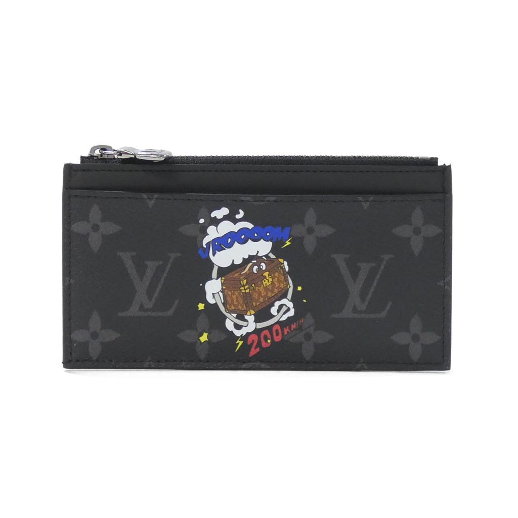Louis Vuitton Monogram Eclipse Black Coated Canvas Coin Purse/Coin Case (Pre-Owned)