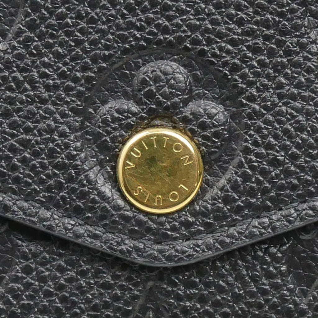 Louis Vuitton Black Monogram Empreinte Long Wallet (Bi-Fold) (Pre-Owned)