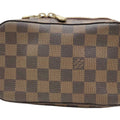 Louis Vuitton Brown Damier Canvas Shoulder Bag Sling Bag (Pre-Owned)