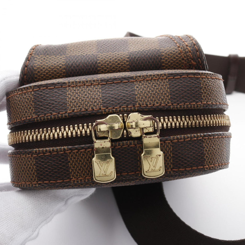 Louis Vuitton Brown Ebene Coated Canvas Pvc Damier Canvas Fanny Pack (Pre-Owned)