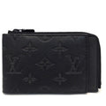 Louis Vuitton Monogram Shadow Black Noir Monogram Shadow Wallet (Bi-Fold) (Pre-Owned)