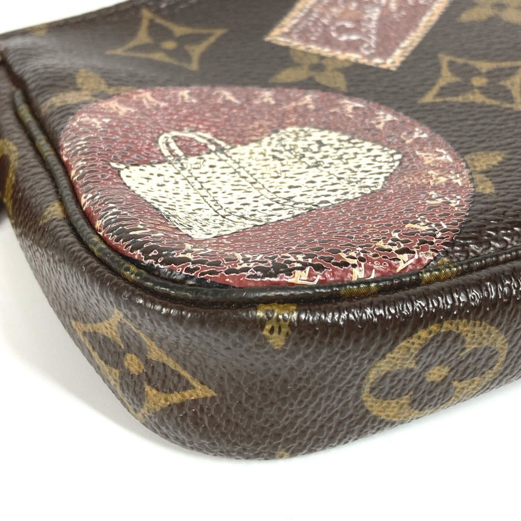 Louis Vuitton Brown Monogram Monogram Handbag Pochette Shoulder Bag (Pre-Owned)