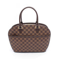 Louis Vuitton Brown Damier Canvas Pvc Leather Handbag (Pre-Owned)