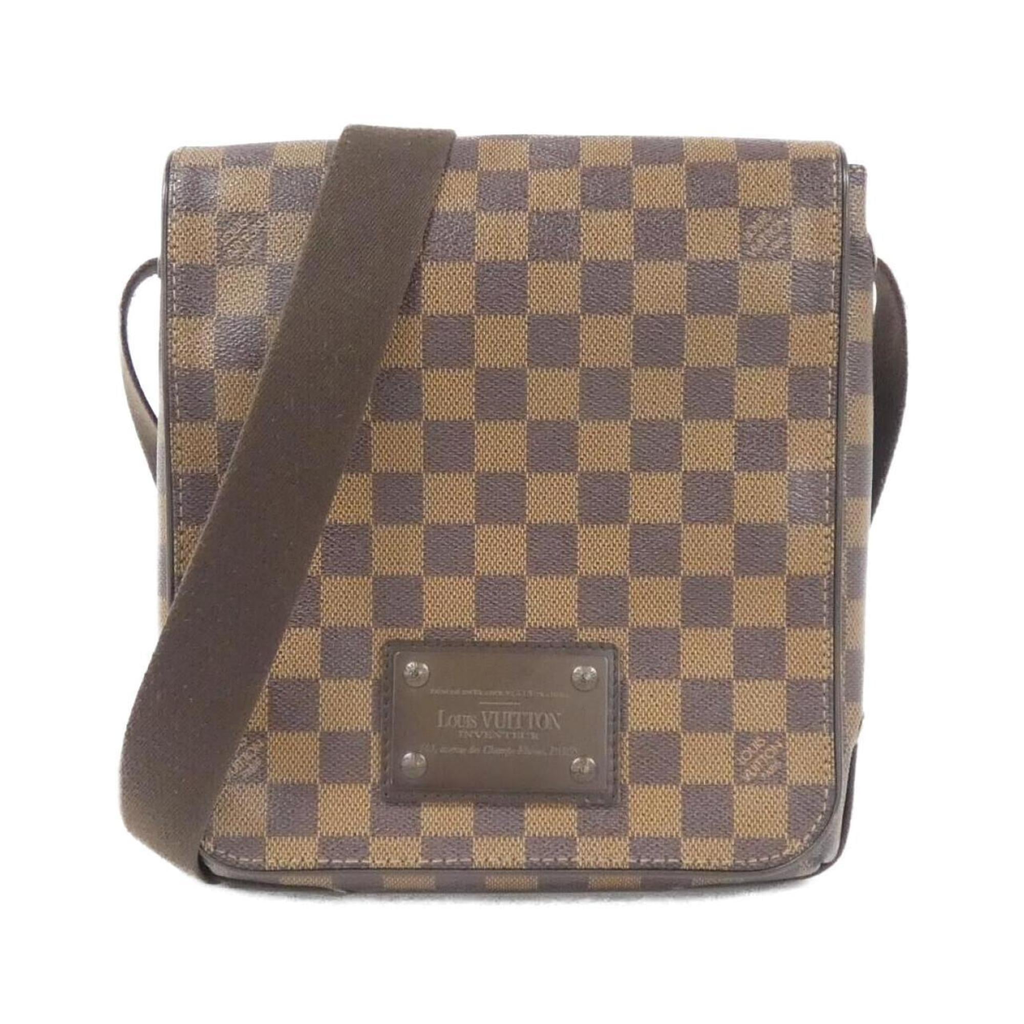 Louis Vuitton Ebene Coated Canvas Shoulder Bag (Pre-Owned)