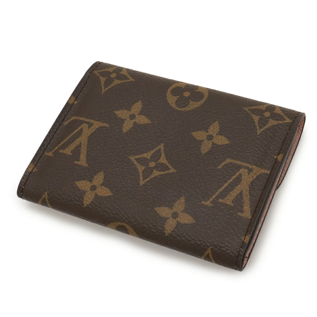 Louis Vuitton Monogram Rose Ballerine Monogram Coin Purse/Coin Case (Pre-Owned)