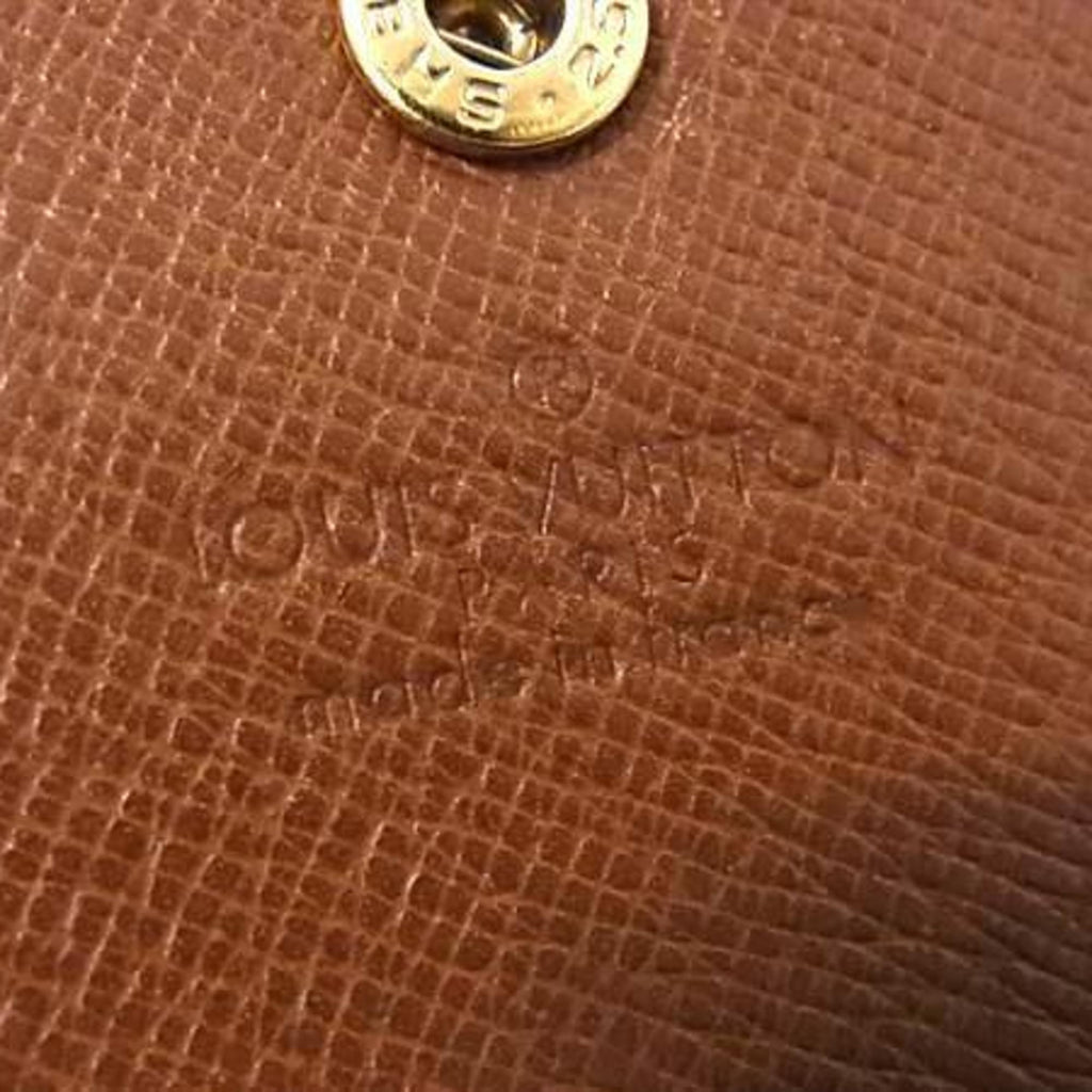 Louis Vuitton Monogram Brown Monogram Long Wallet (Bi-Fold) (Pre-Owned)