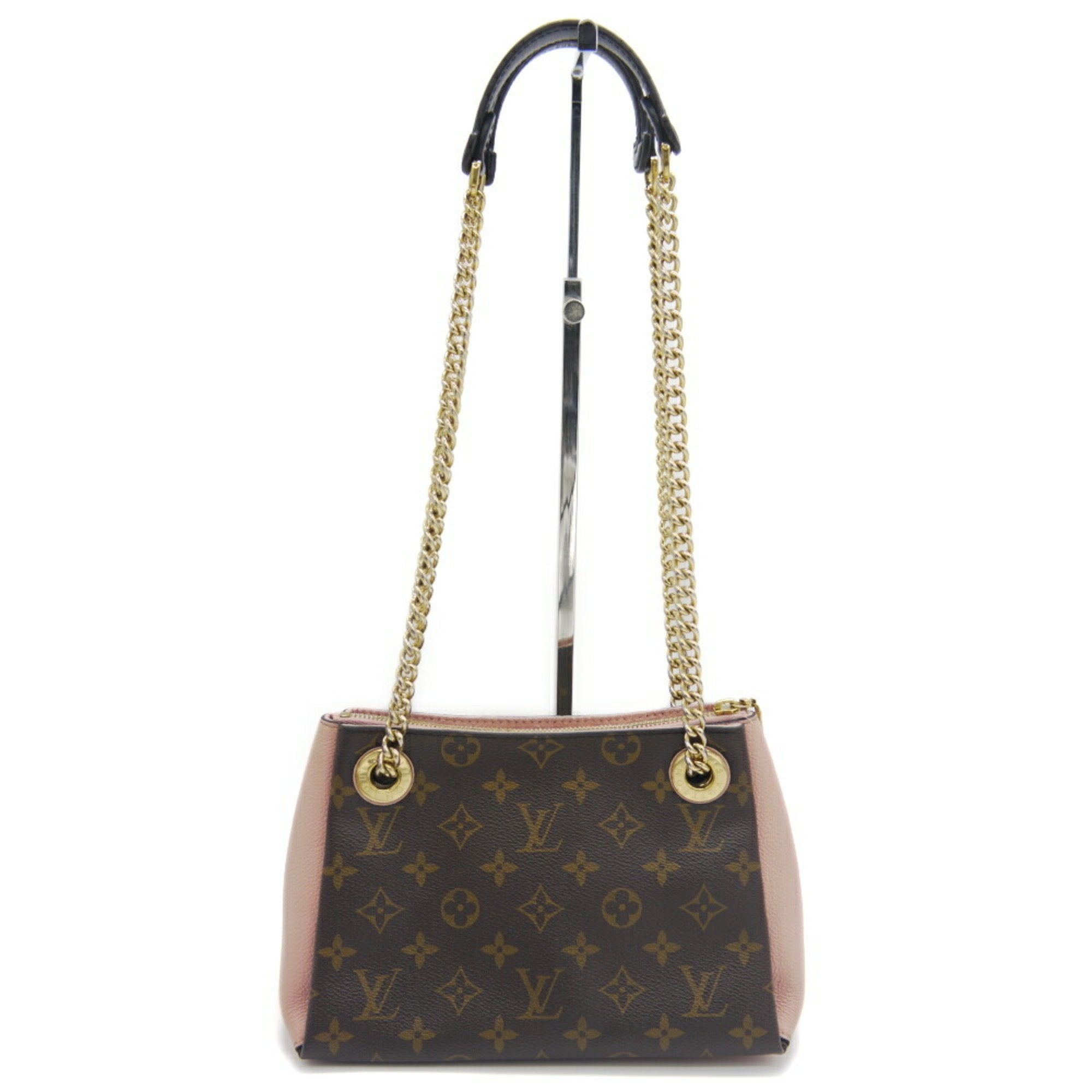 Louis Vuitton Monogram Rose Poudre Monogram Leather Shoulder Bag (Pre-Owned)