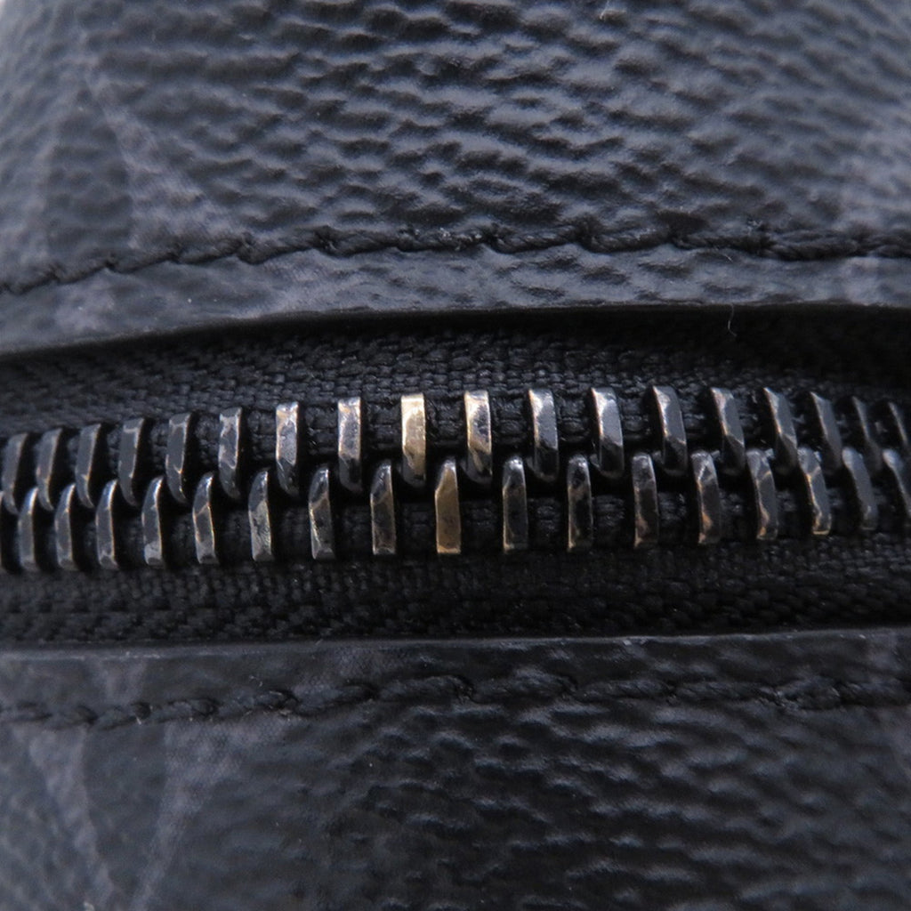 Louis Vuitton Monogram Eclipse Black Noir Monogram Eclipse Chain/Shoulder Wallet (Pre-Owned)
