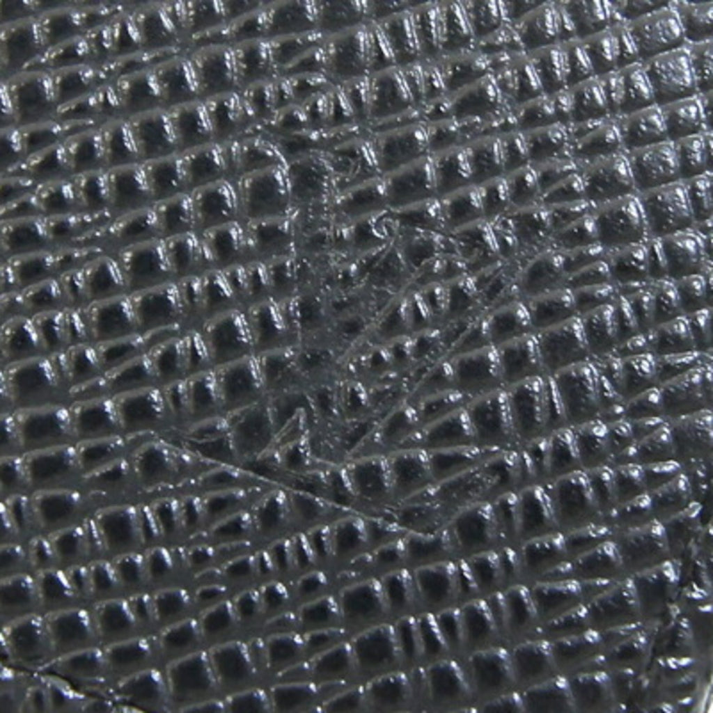 Louis Vuitton Noir Taiga Leather Leather Bill Wallet (Bi-Fold) (Pre-Owned)