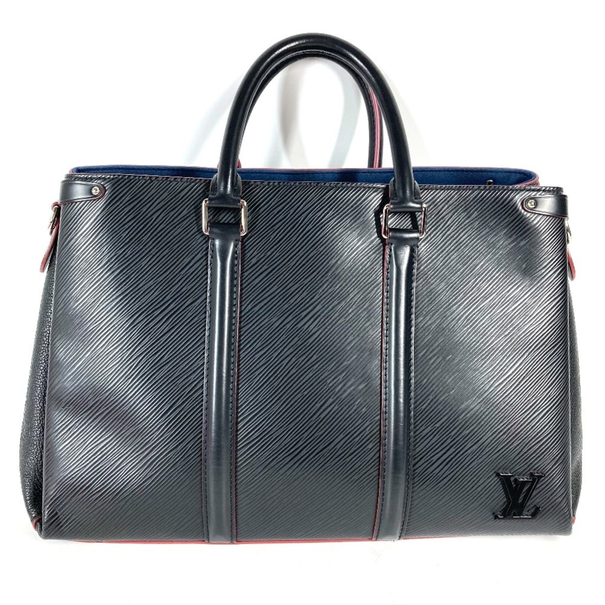 Louis Vuitton Bicolor Black Noir Pink Epi Leather Handbag Shoulder Bag Tote Bag (Pre-Owned)