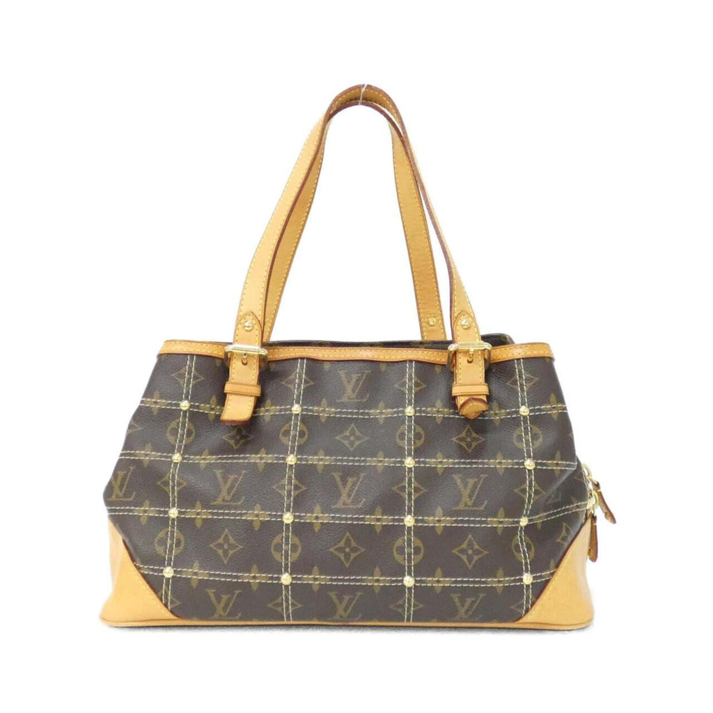 Louis Vuitton Marron Coated Canvas Handbag (Pre-Owned)