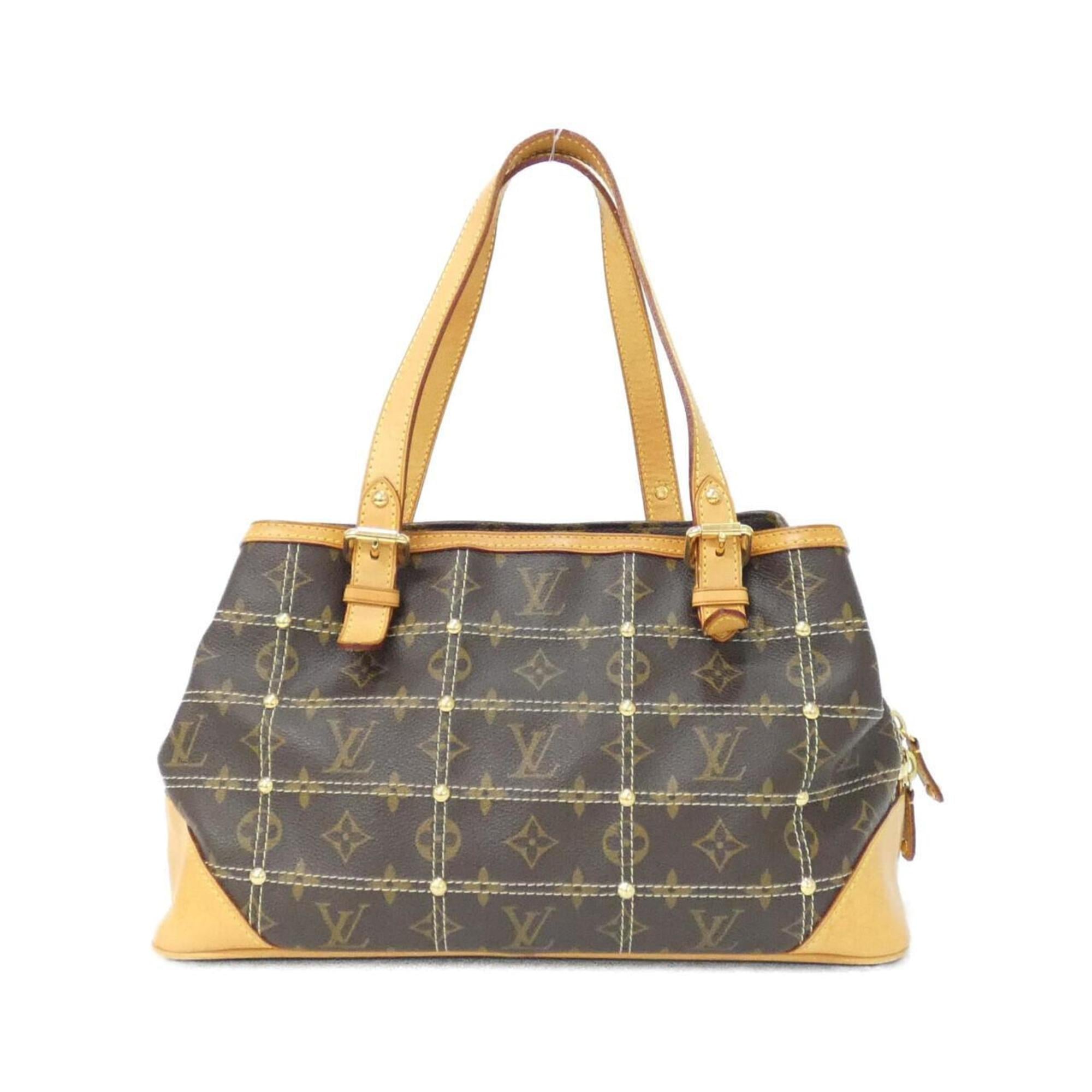 Louis Vuitton Marron Coated Canvas Handbag (Pre-Owned)