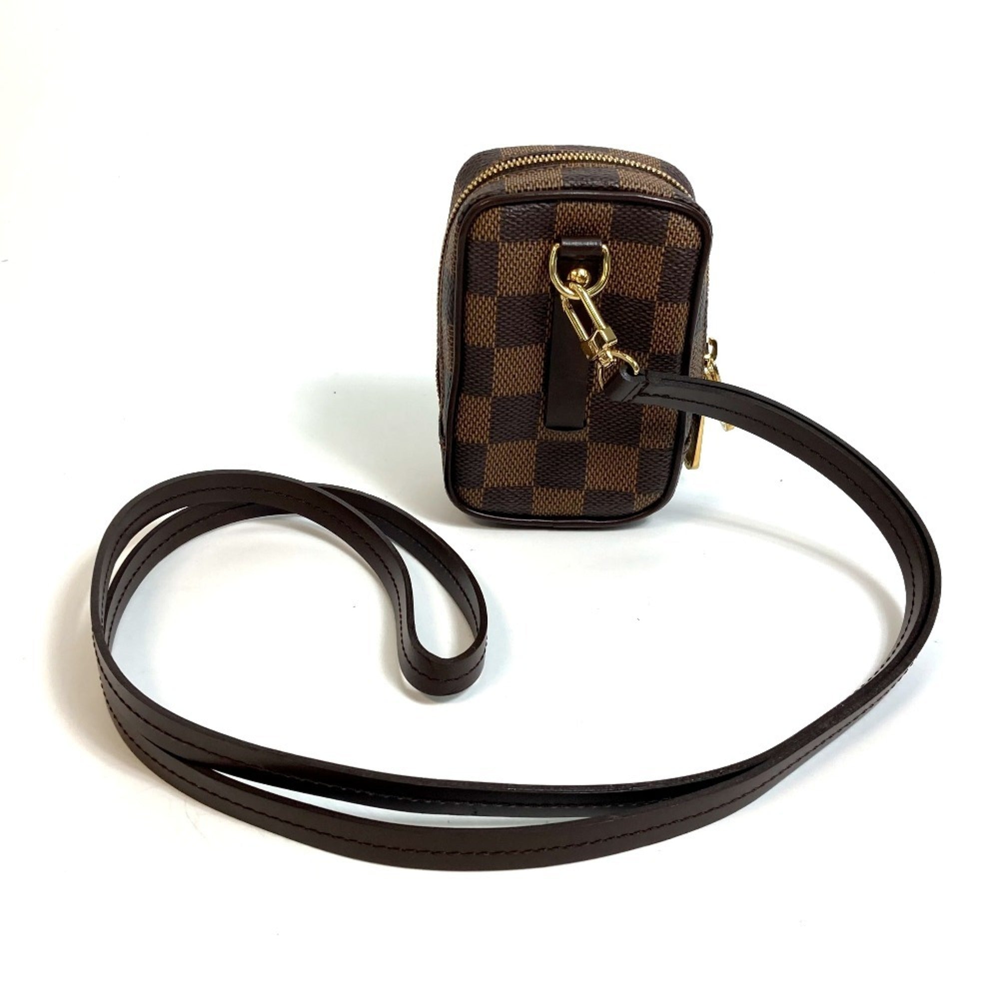 Louis Vuitton Damier Brown Ebene Damier Canvas Shoulder Bag (Pre-Owned)