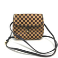 Louis Vuitton Brown Leather Pochette Shoulder Bag (Pre-Owned)