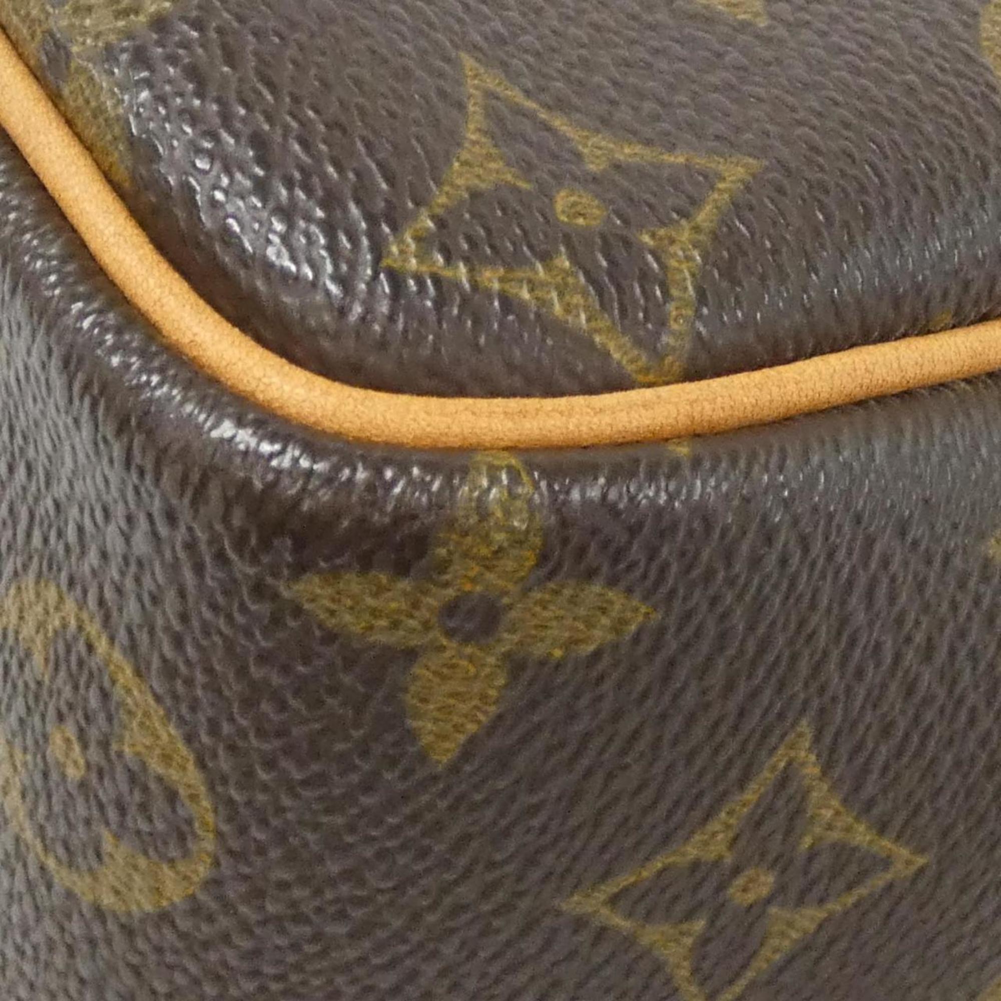 Louis Vuitton Brown Coated Canvas Handbag (Pre-Owned)