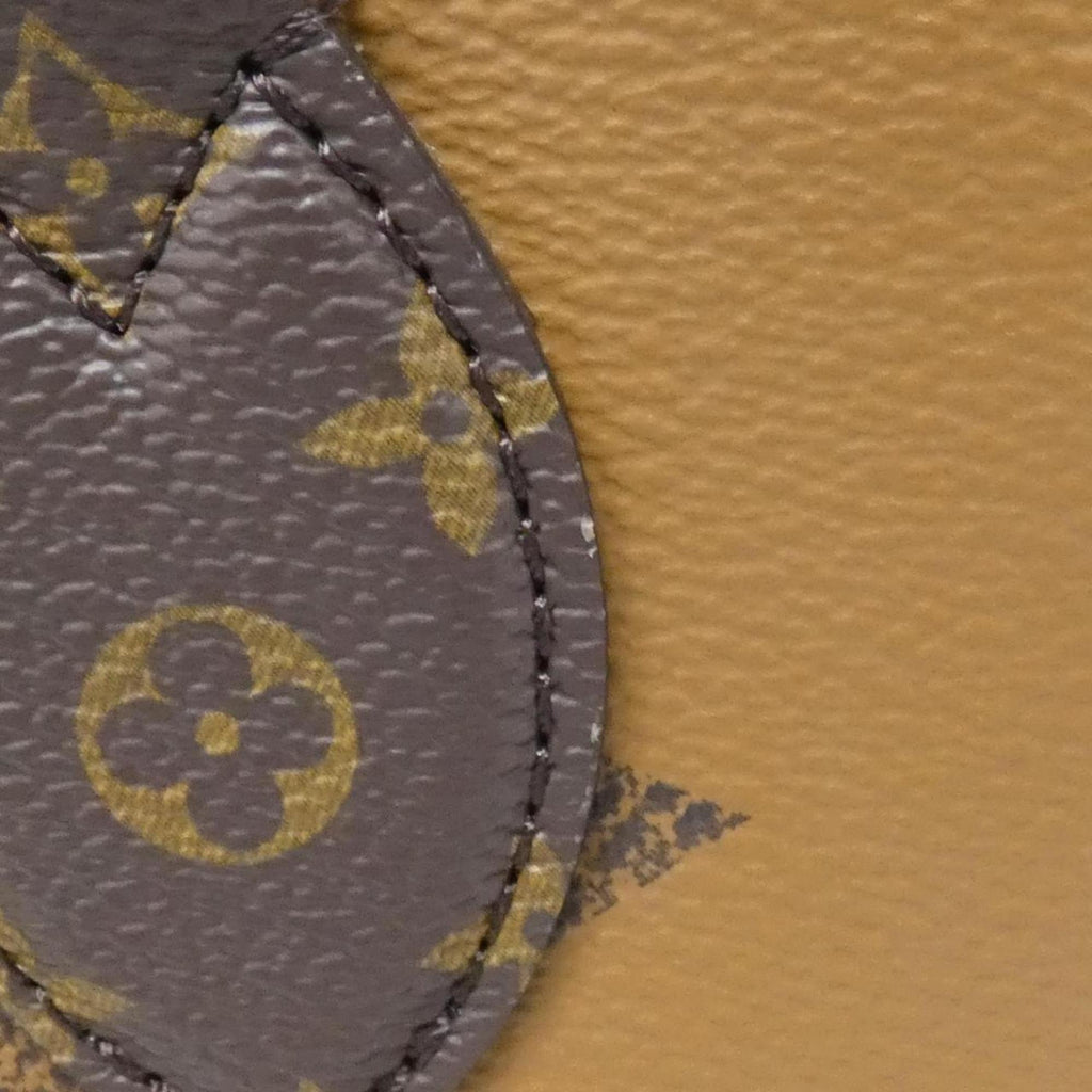 Louis Vuitton Marron Coated Canvas Handbag (Pre-Owned)