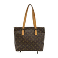 Louis Vuitton Brown Monogram Canvas Tote Bag (Pre-Owned)
