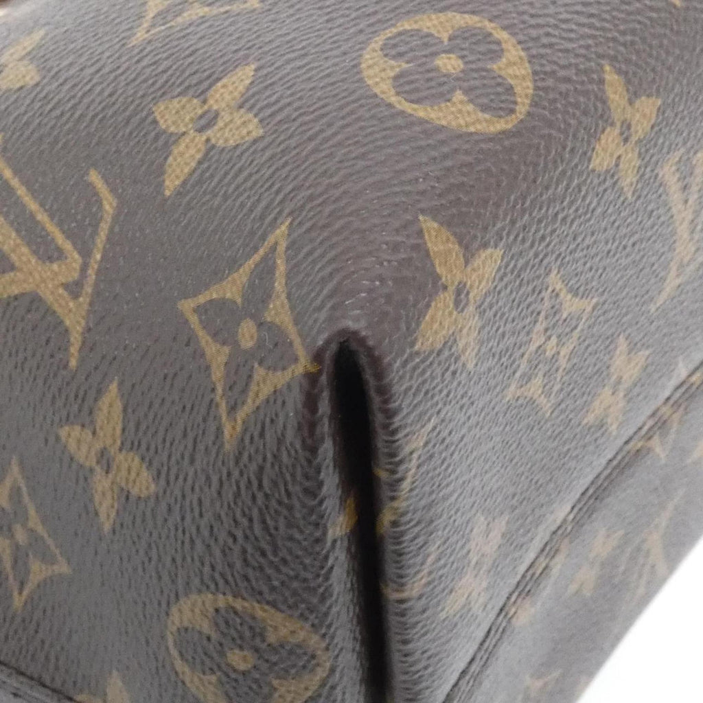 Louis Vuitton Marron Coated Canvas Handbag (Pre-Owned)
