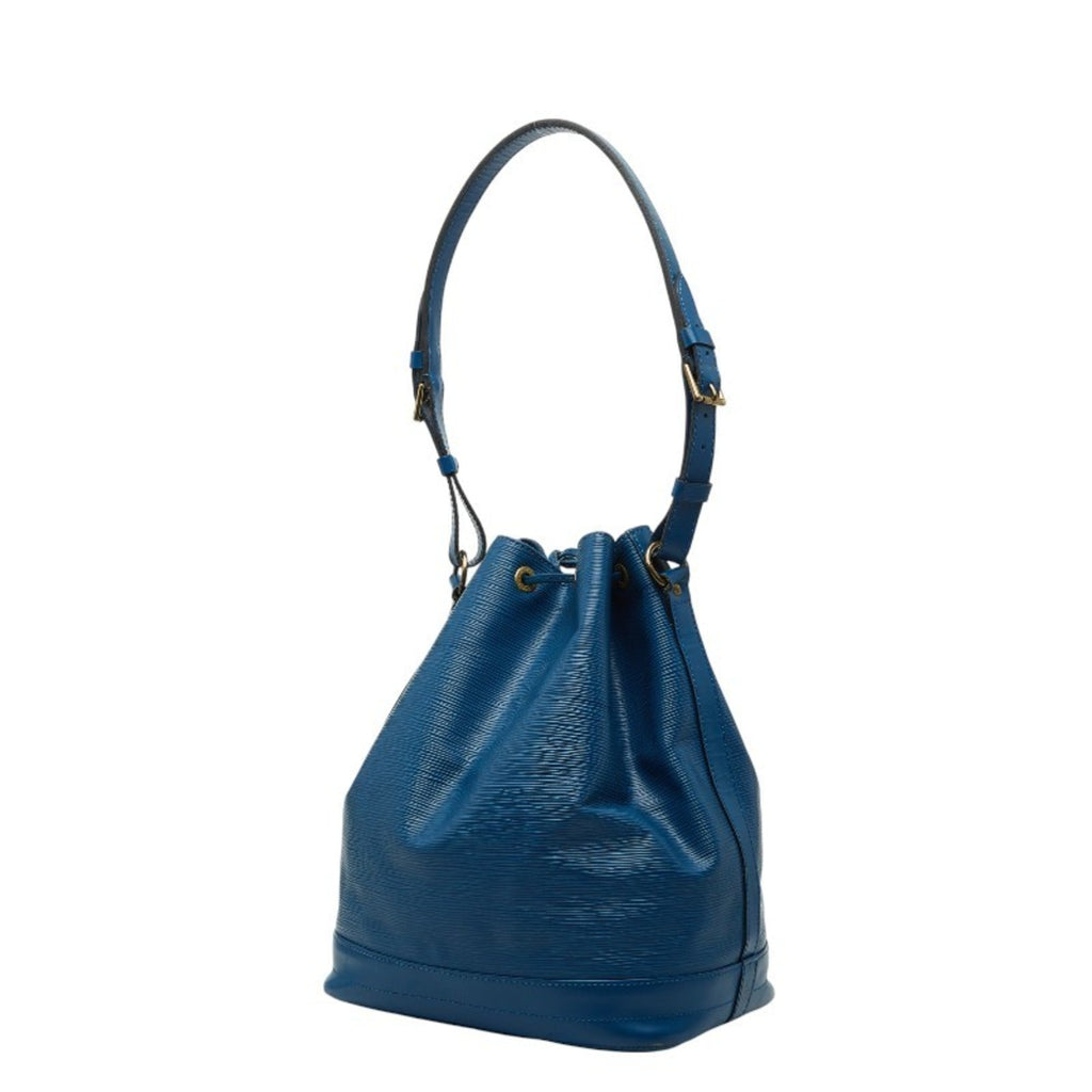 Louis Vuitton Toledo Blue Leather Shoulder Bag (Pre-Owned)