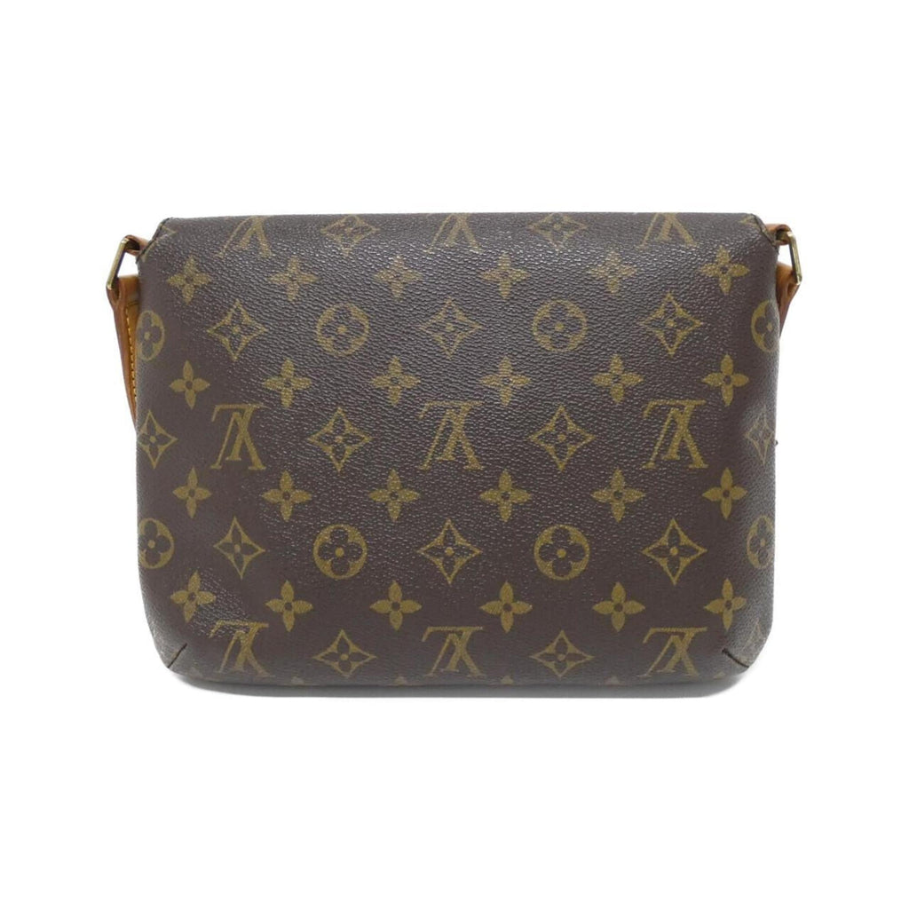 Louis Vuitton Marron Coated Canvas Shoulder Bag (Pre-Owned)