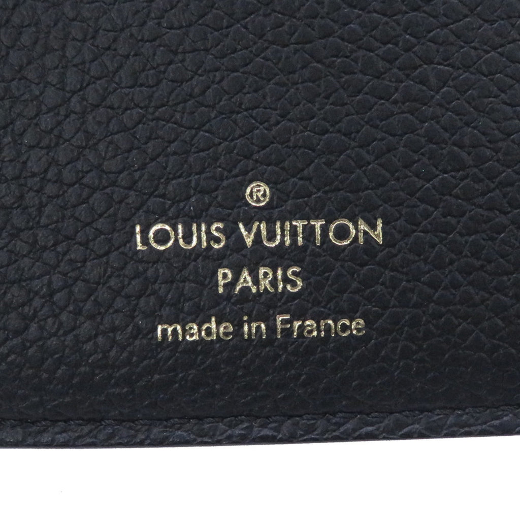 Louis Vuitton Beige Bicolor Black Monogram Monogram Empreinte Wallet (Tri-Fold) (Pre-Owned)