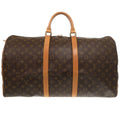 Louis Vuitton Brown Monogram Canvas Boston Bag (Pre-Owned)