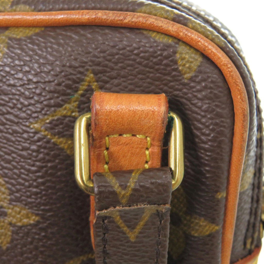 Louis Vuitton Brown Monogram Canvas Shoulder Bag (Pre-Owned)